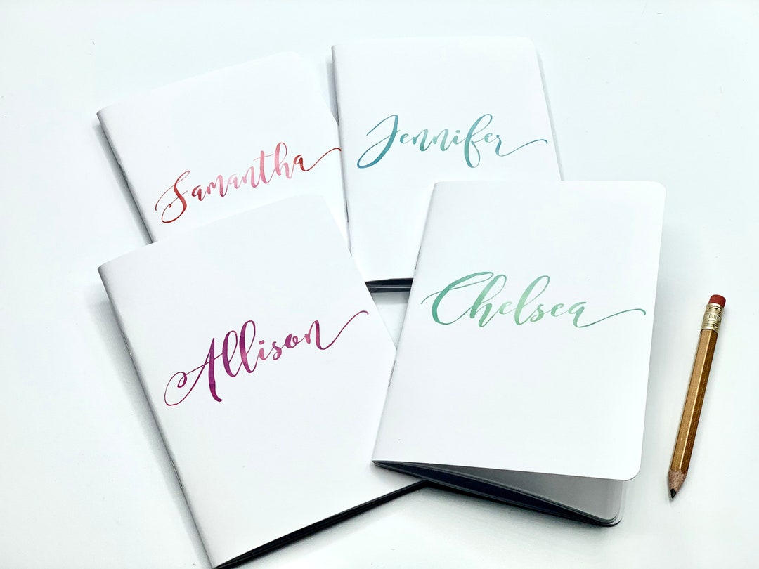 Personalized Custom Notebooks for Your Business, Events, or Wedding Etsy