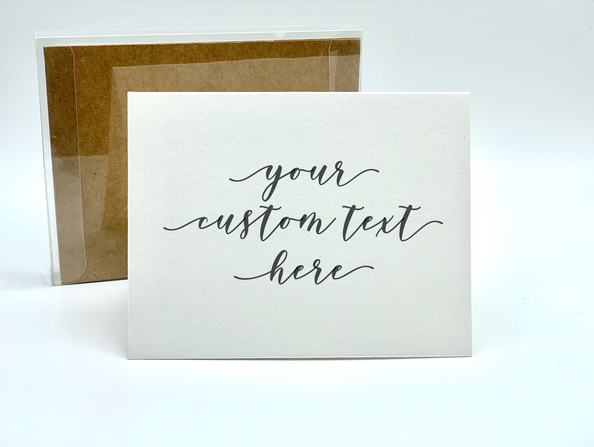 Custom Greeting Card Set Printing Cards Blank Greeting Card | Etsy