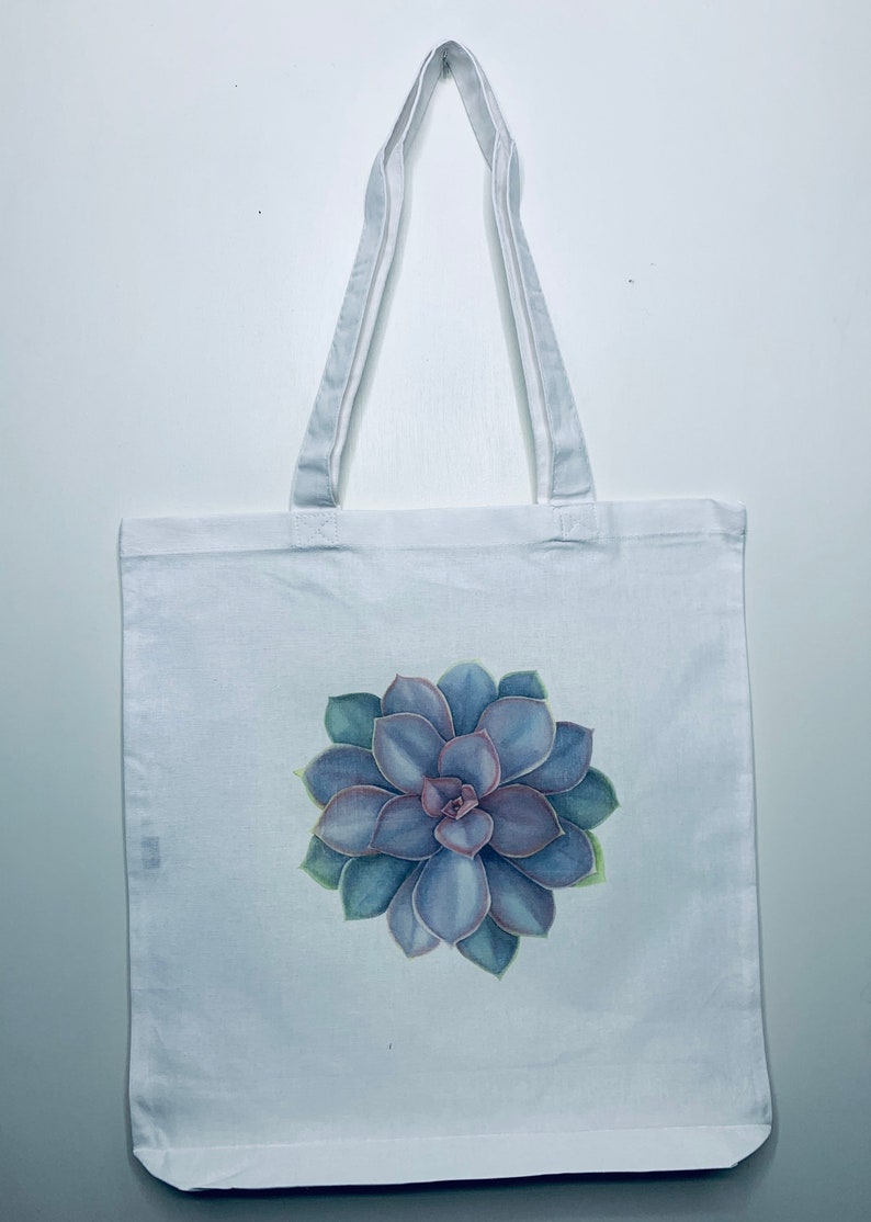 reusable bags carry bag school bag bags Succulent Tote Bag 100/% cotton bags cactus grocery bag shopping bag hand bag totes