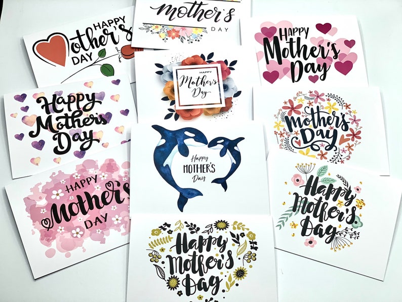 Mother\u2019s Day Postcards Unique Post Cards Bulk Post Cards Happy Mother\u2019s Day Post Cards Penpal Gift Set 20 Postcards Postcrossing