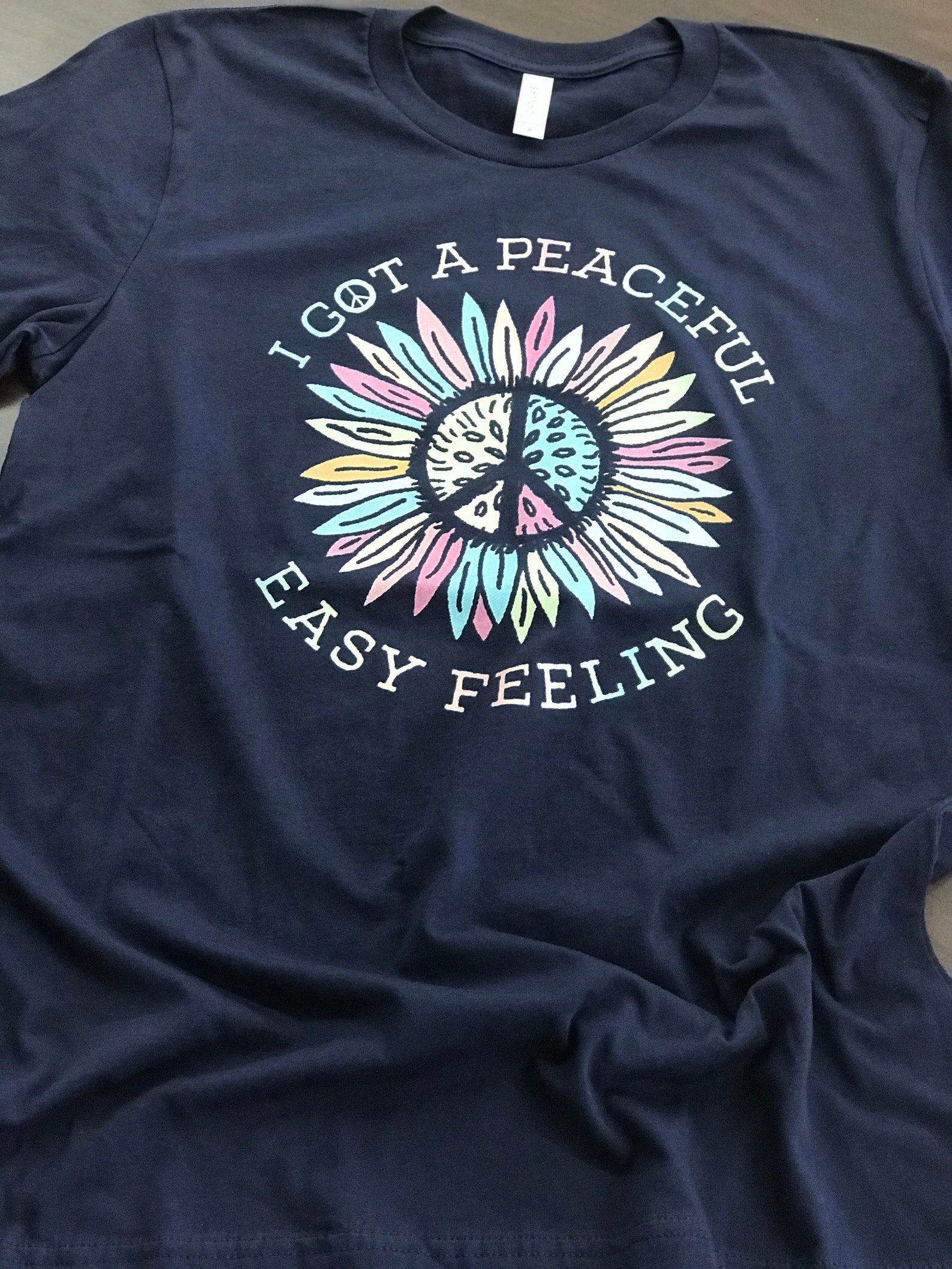 I Got A Peaceful Easy Feeling Shirt Hippie Peaceful Tee Boho Etsy