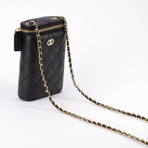Metro Leather Quilted Mini Shoulder Bag