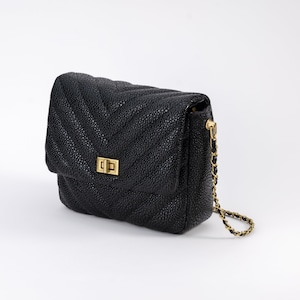Lizard Skin Crossbody Bag