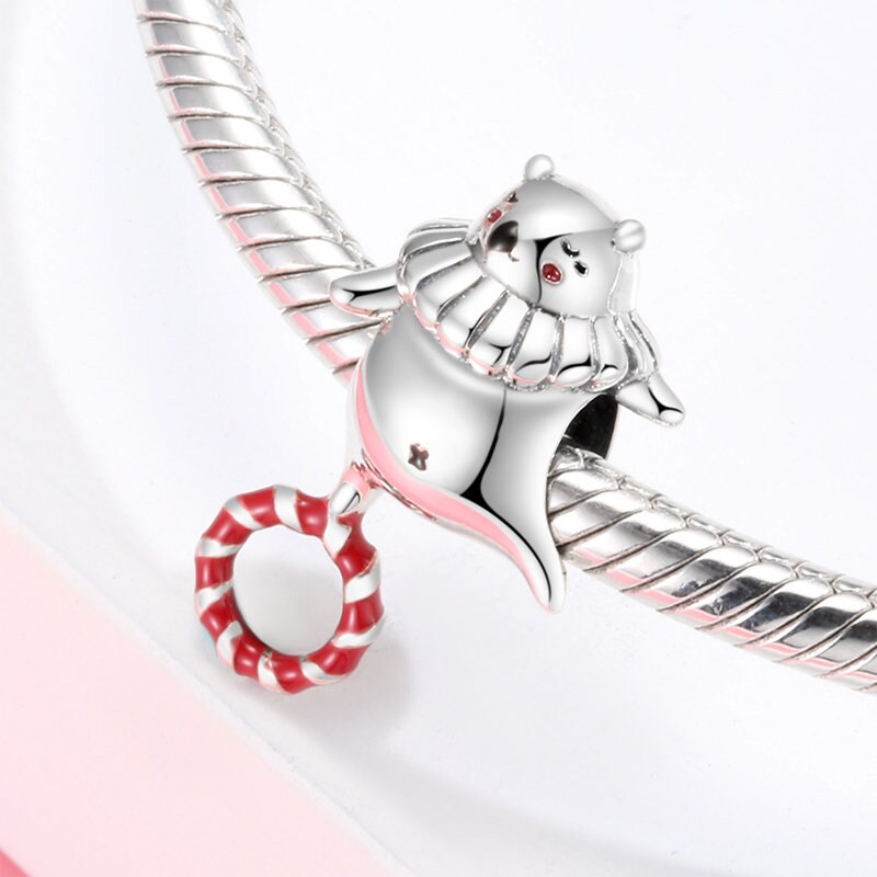 Wow Charms 925 Sterling Silver Chams Colorful Circus Theme