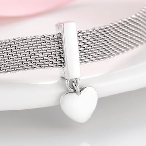 Wow Charms 925 Sterling Silver Reflection Clips Heart Star Zircon Beads Charms Reflection fit for Pandora Bracelets. 8