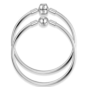 Wow Charms 925 Sterling Silver | Magic Charm Snake Chain Bracelet & Bangle | Charm Bracelets fit for Pandora Bracelet Gifts for Women Wife.