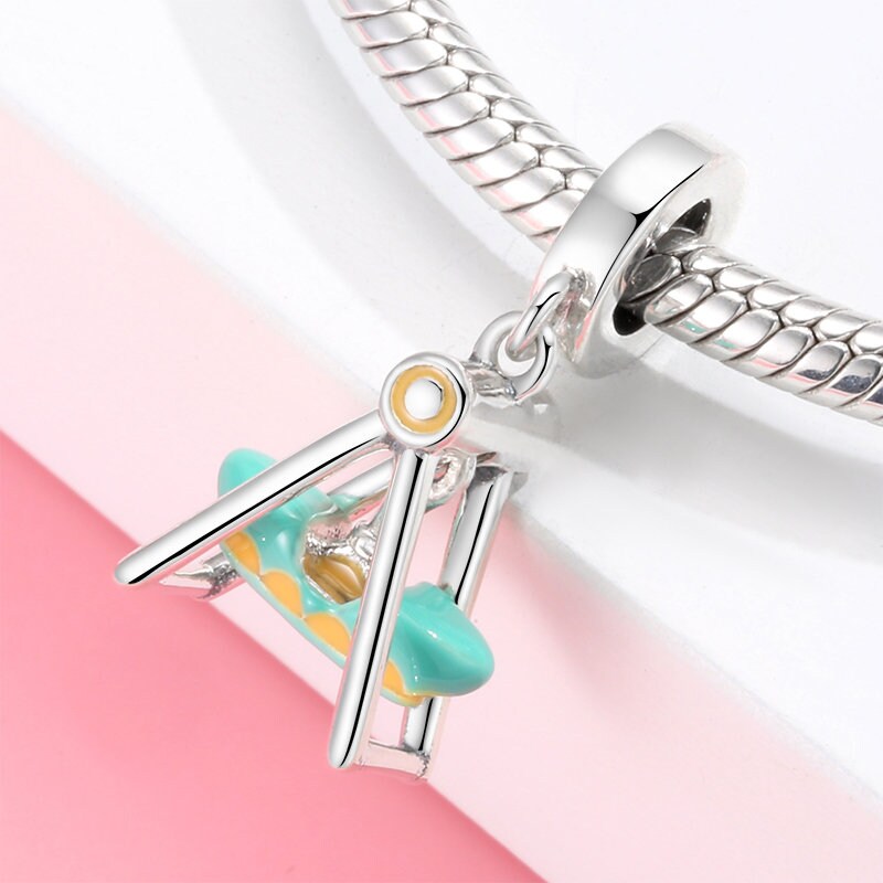Wow Charms 925 Sterling Silver Chams Colorful Circus Theme