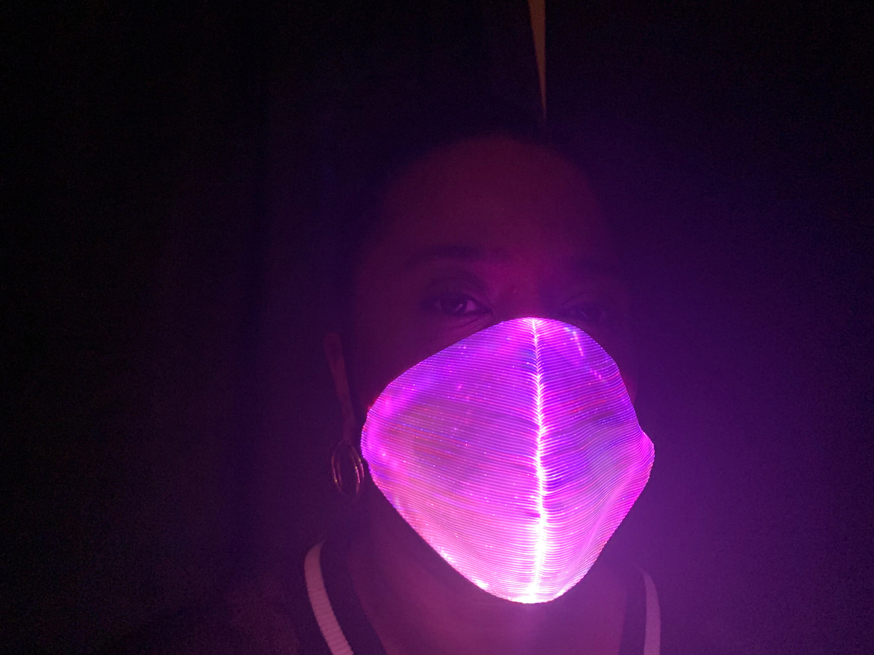 Tron Legacy Inspired Mask LED Color Changing rechargeable Etsy