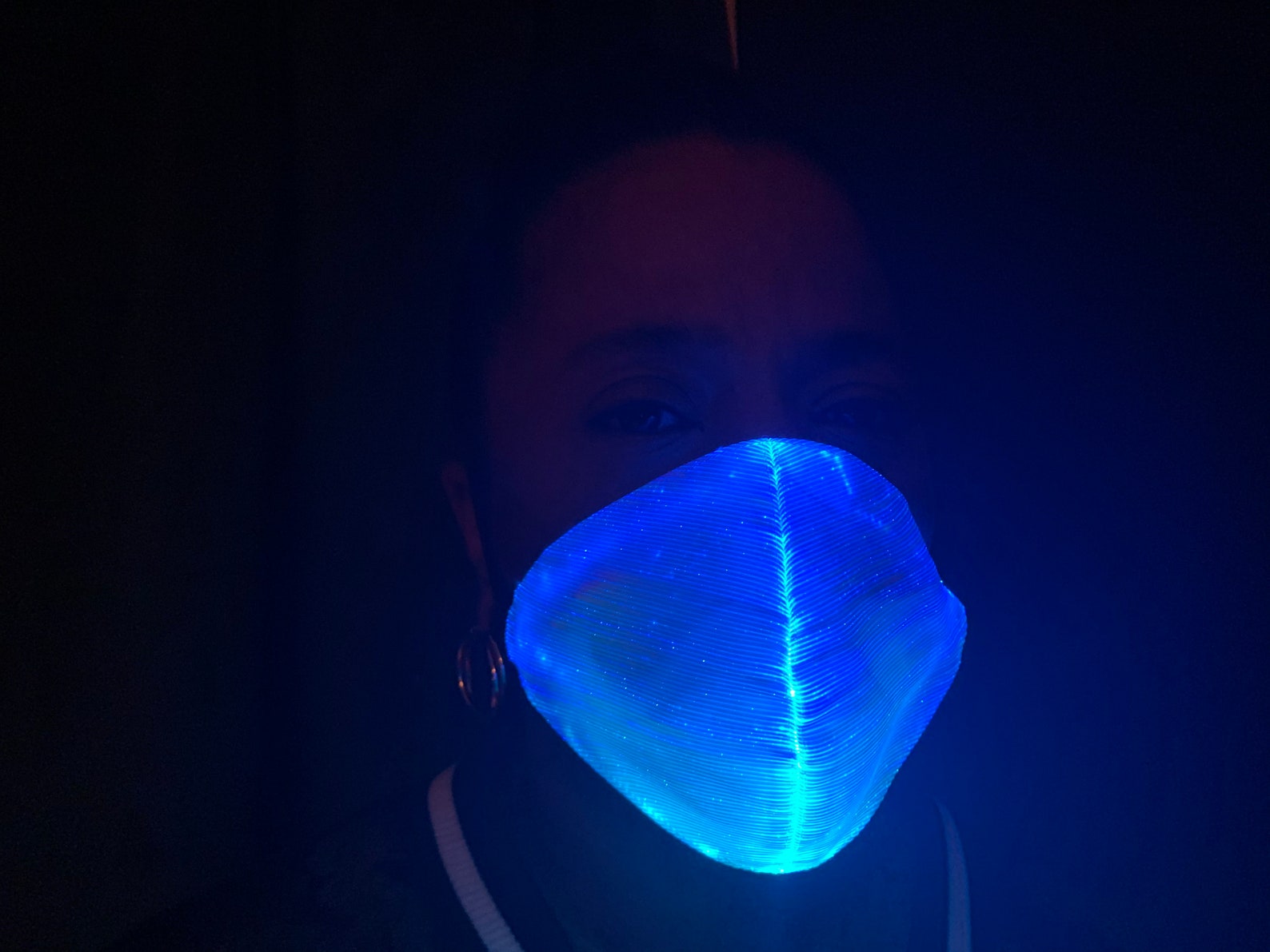 Tron Legacy Inspired Mask LED Color Changing rechargeable Etsy