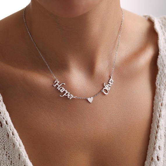 Heart Birthstone Necklace For Mom - 925 Sterling Silver I Love You Mom Jewelry Gift