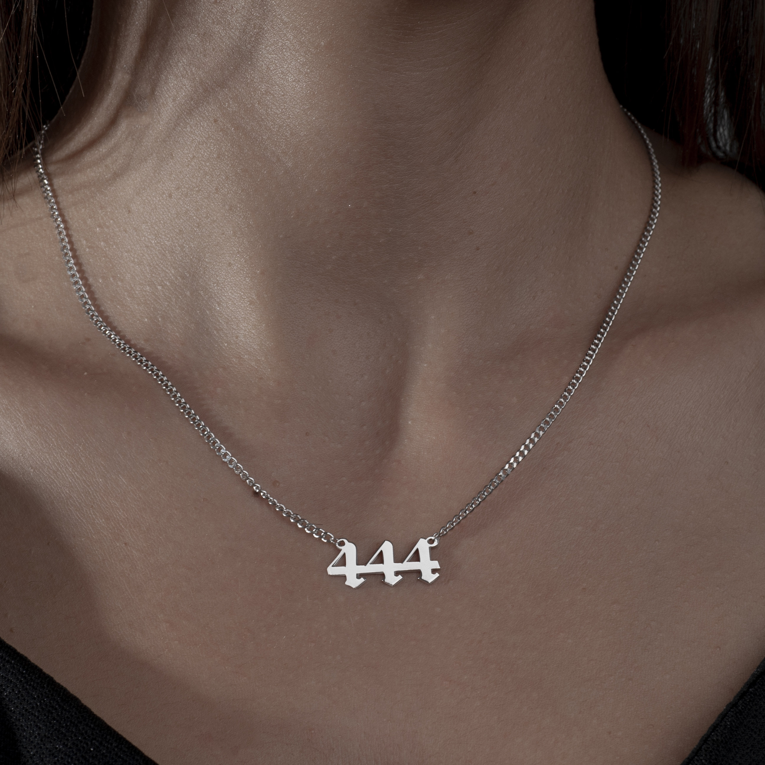 ネックレス・ペンダント Numbering Wild Rose Necklace #7715 BMH555 Tiny Angel Number Necklace for Women & Mother Day, Gold