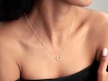 Zodiac Necklace with Birthstone, Constellation necklace, Scorpio, Sagittarius, Libra Zodiac Jewelry, Birthday Gift, Mother Day Gift, Women
