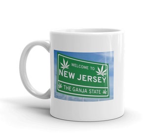 photo Welcome To New Jersey The Ganja State etsy
