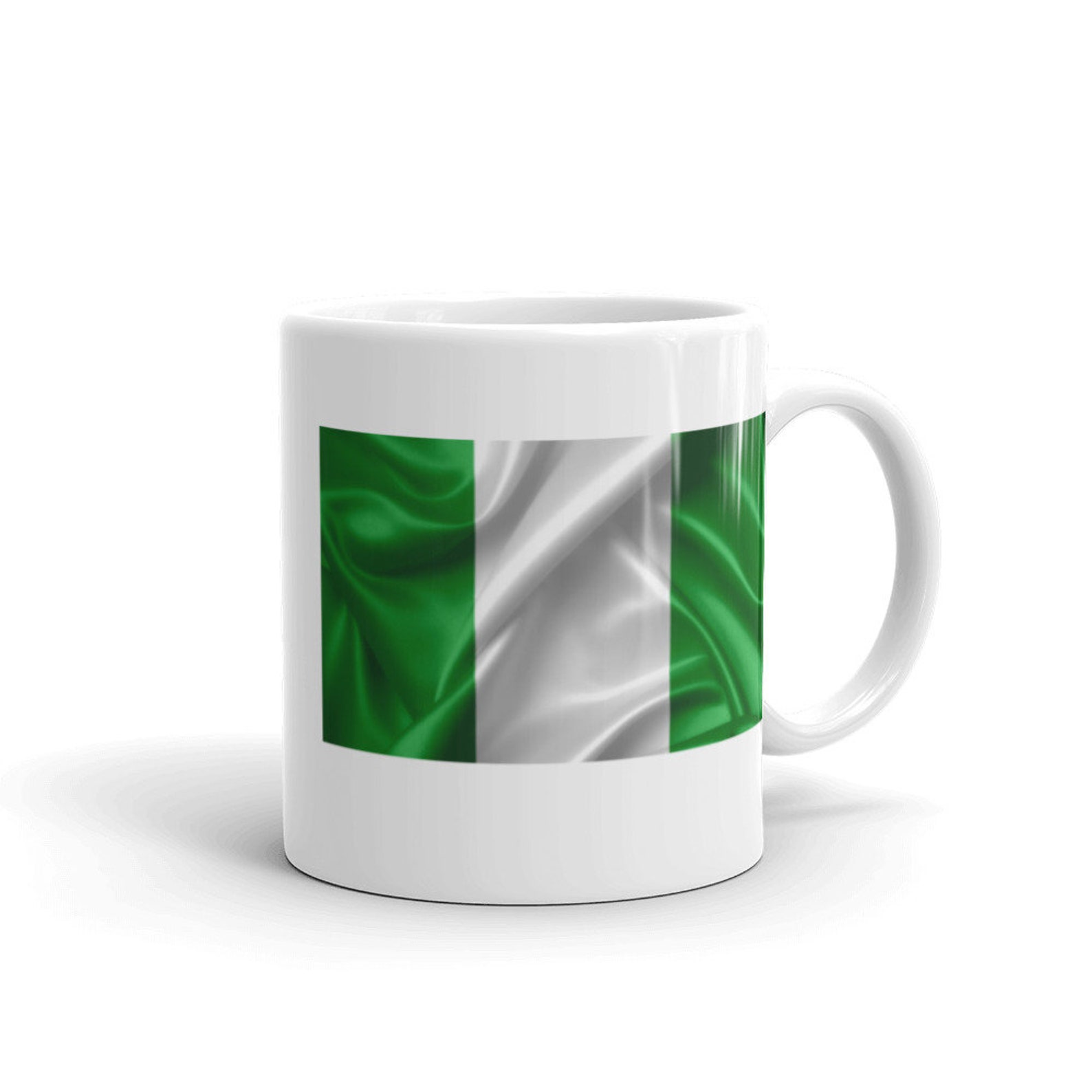 Flag of Nigeria Mug Nigerian Flag Coffee Mug Nigeria Etsy