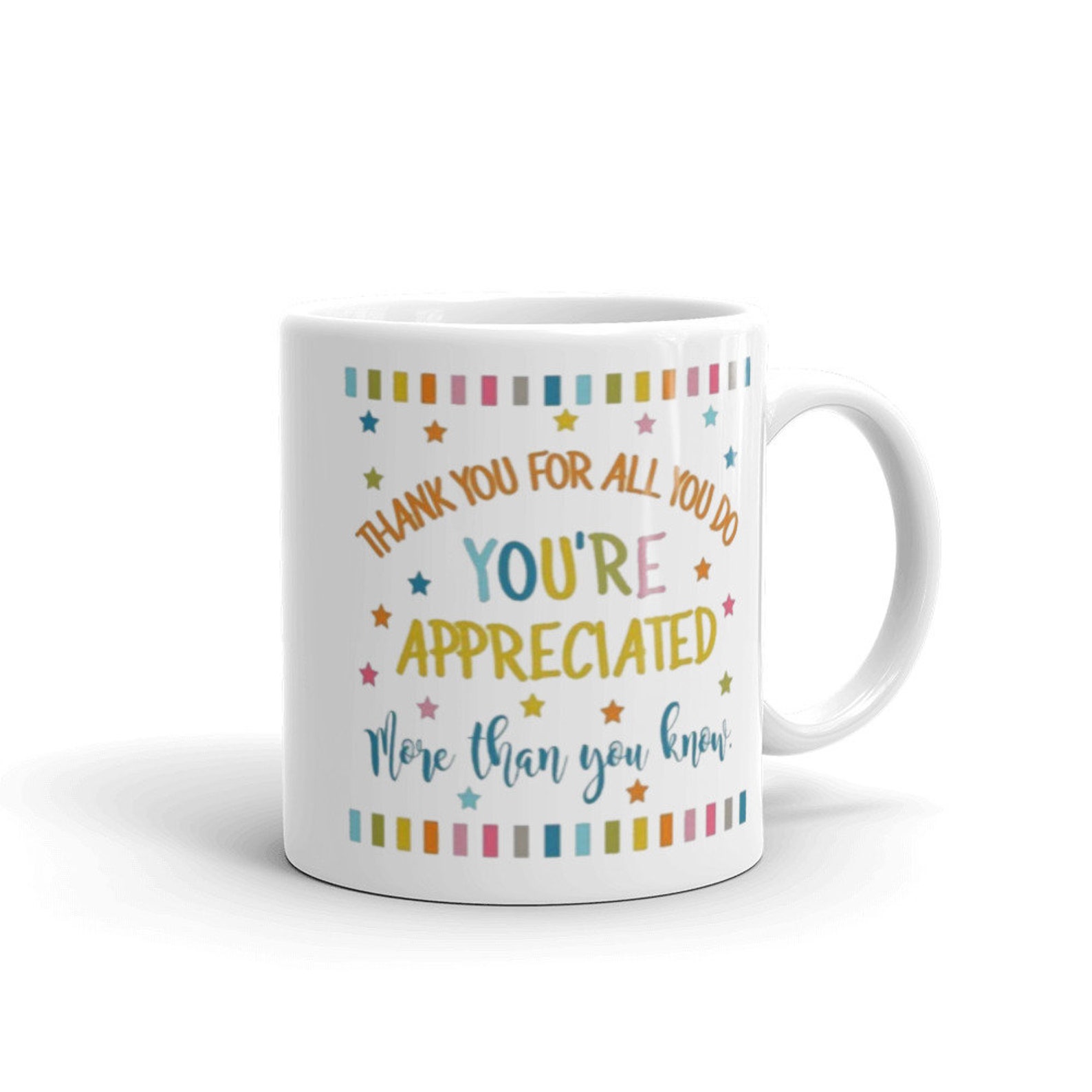 Appreciation Mug Thank You Mug Gratitude Mug Thank You for Etsy