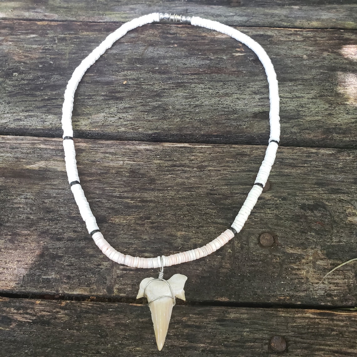 Collar de dientes de tiburón Puka Shell de alta calidad 100 Etsy