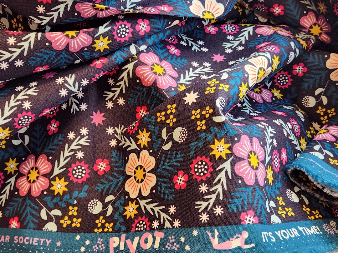 Pivot | Canvas Linen | Wildflower Eggplant RS1079-15L, Ruby Star ...