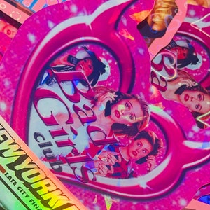 Clueless BAD GIRLS CLUB y2k Sticker 2000s