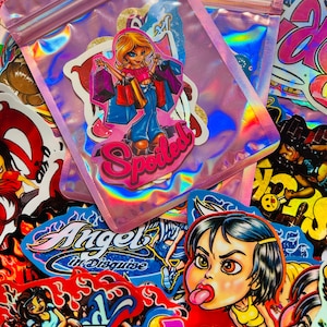 Y2K Sticker Pack – Cute 2000s Nostalgia Stickers, SURPRISE, Aesthetic Vinyl Decals, Bratz, Flip Phones, Retro Laptop & Journal Stickers