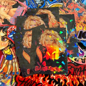BARBWIRE Pam Anderson Sticker | Iconic 90s Pop Culture