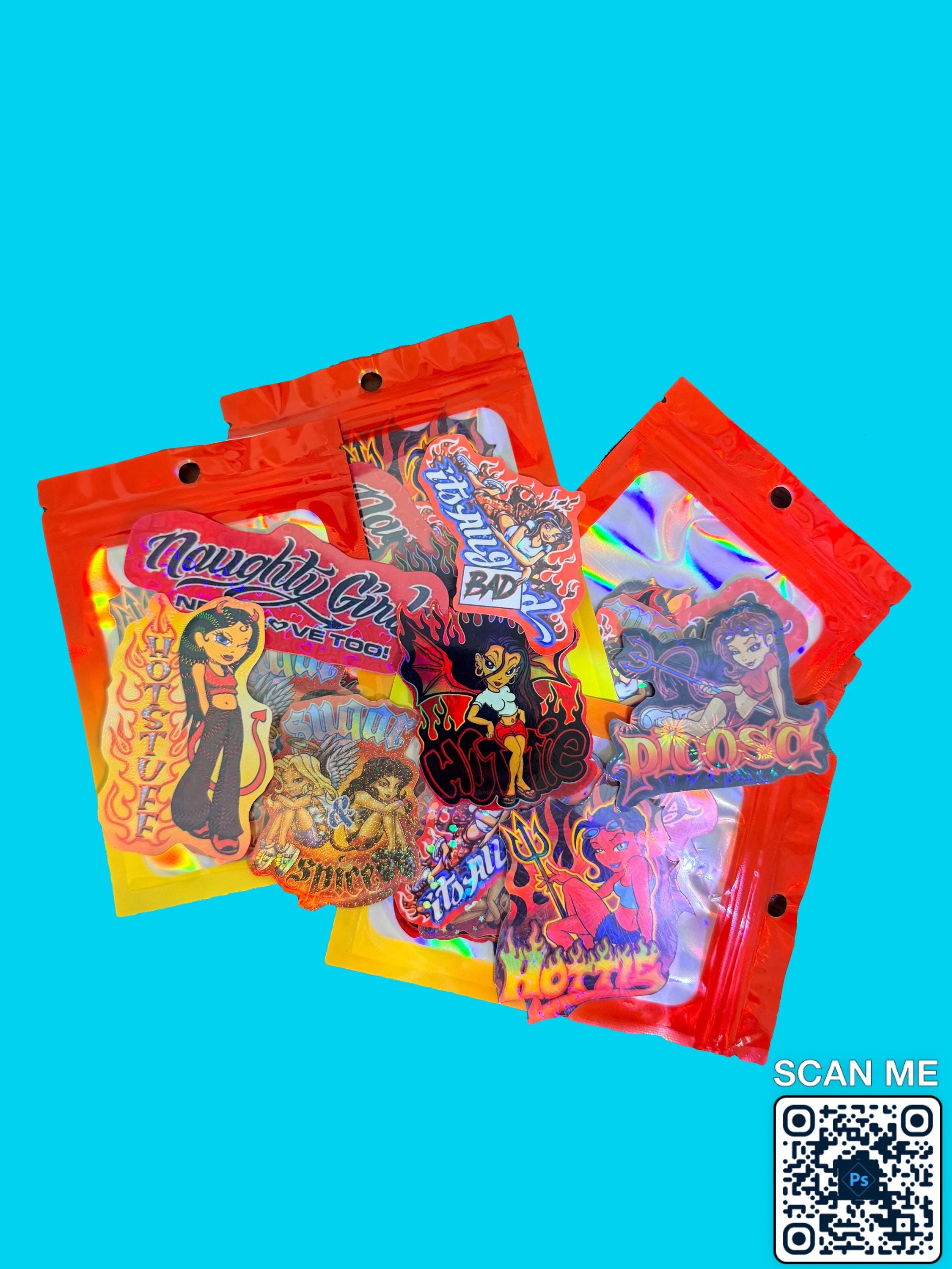 Y2K Vending Machine Surprise Sticker Pack — Retro 2000s Vending