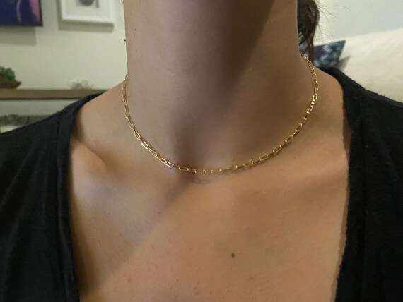 Small Link Chain Necklace - Etsy