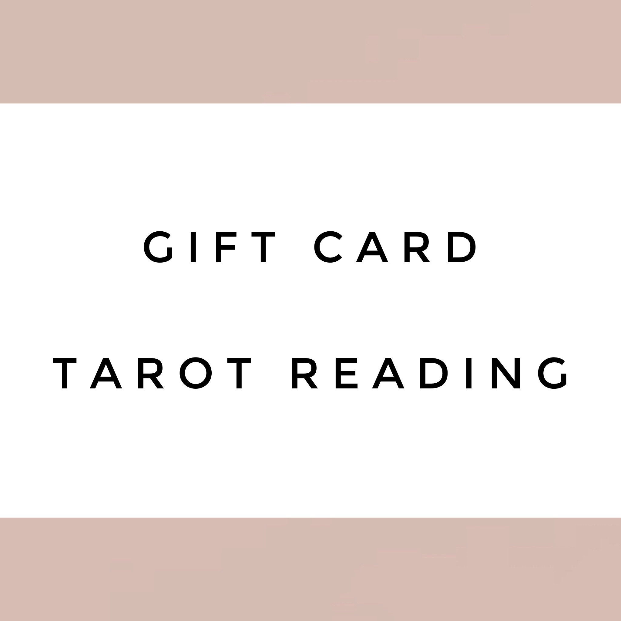 Gift Card Tarot Reading Etsy