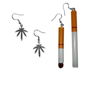 Smoke em up Kitschy Earrings Set