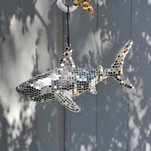 Disco Shark Hanging