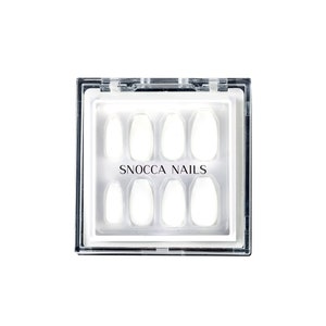 24 pcs Press On Nails Coffin | Press On Nails set | Fake Nail Box |  Ready To Ship White Matte