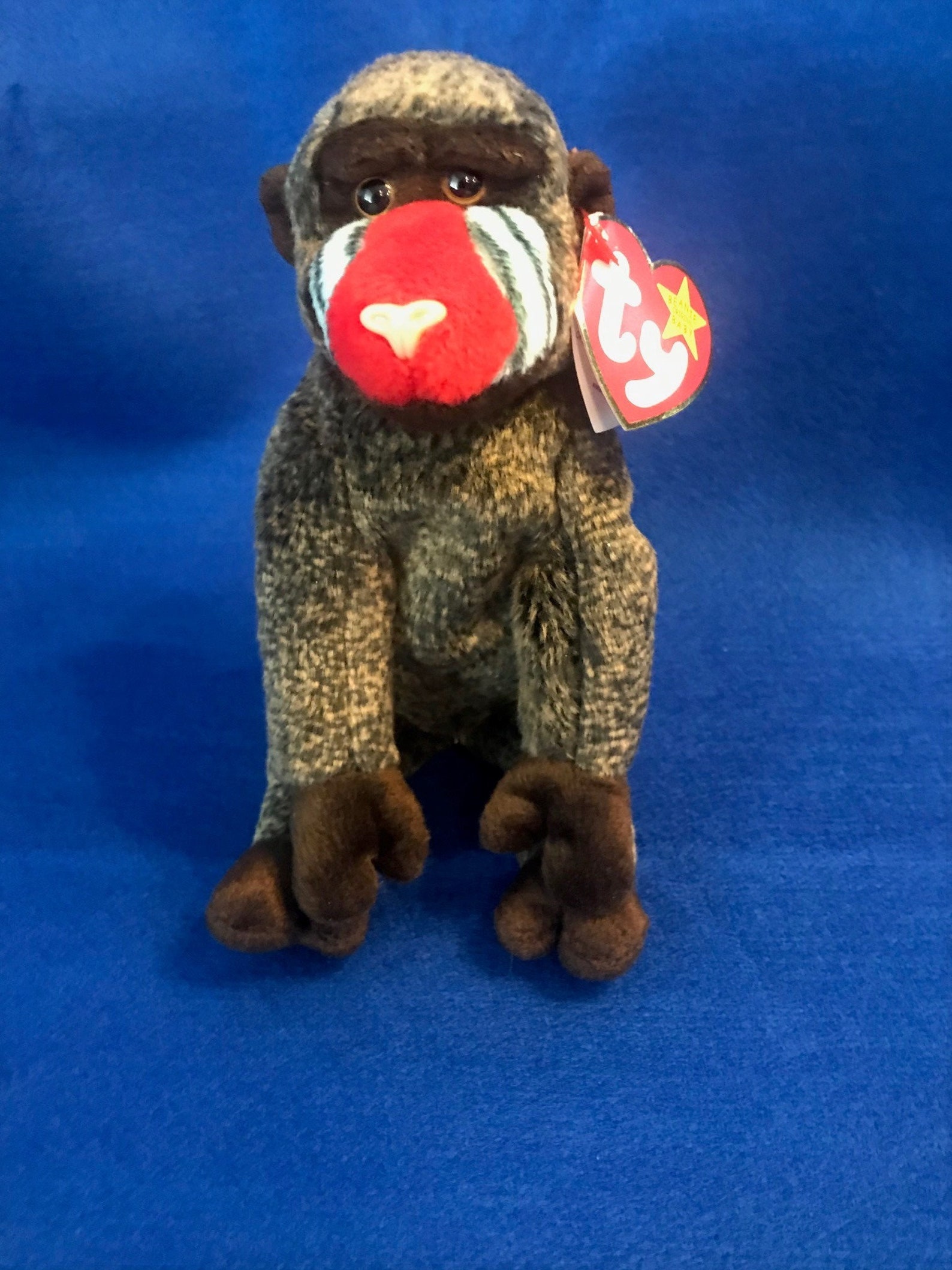 TY cheeks Beanie Baby With Holographic Label and - Etsy