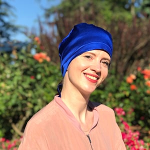 Pure Silk Reusable Medical Scrub Cap, Mulberry Silk Surgical Scrub Cap Unisex, 100% Silk Nurse Doctor Cap