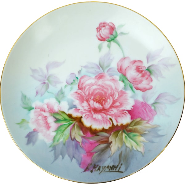 Occupied Japan Hand Painted Plate Etsy