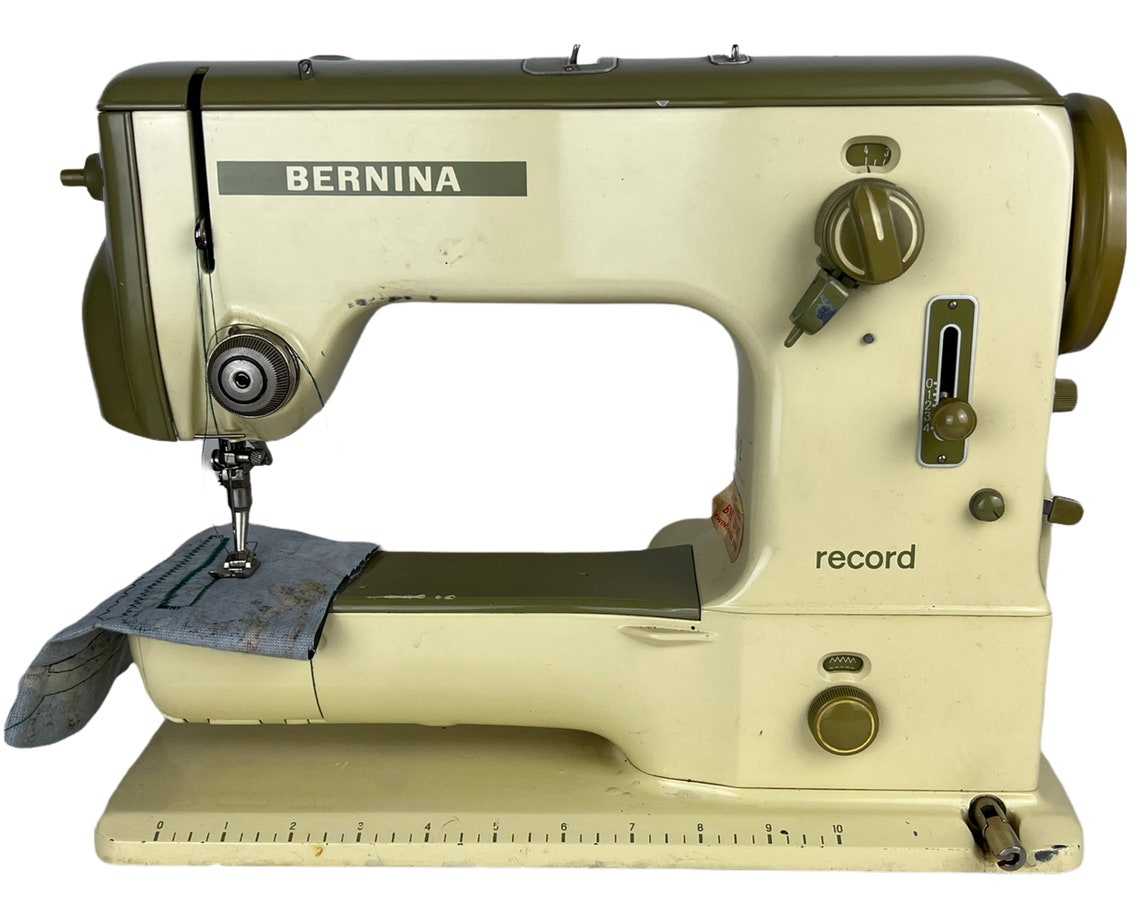 Vintage Bernina Record 5302 Sewing Machine 1962 Made in Etsy