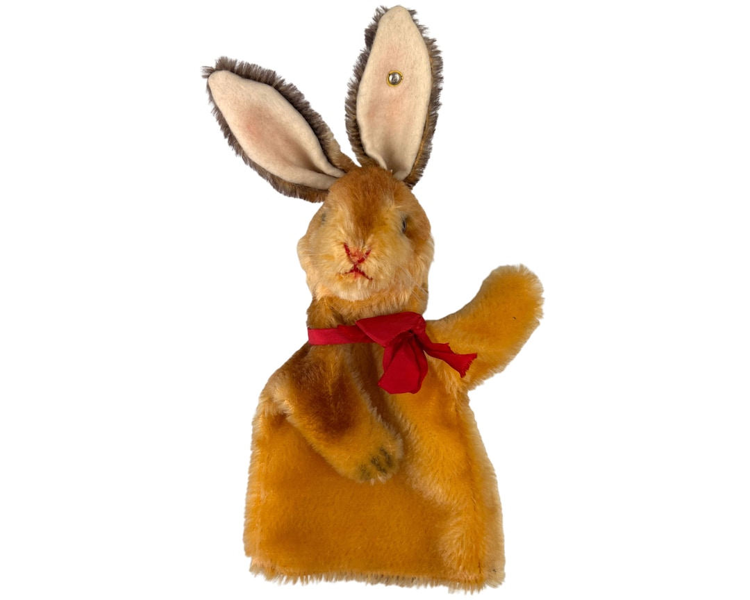 ヴィンテージ シュタイフうさぎパペット