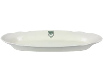 Canadian Pacific Railway Dining Car Relish Tray Sovereign Potters Hamilton Hotel China – Mid Century Railroad Restaurant Ware