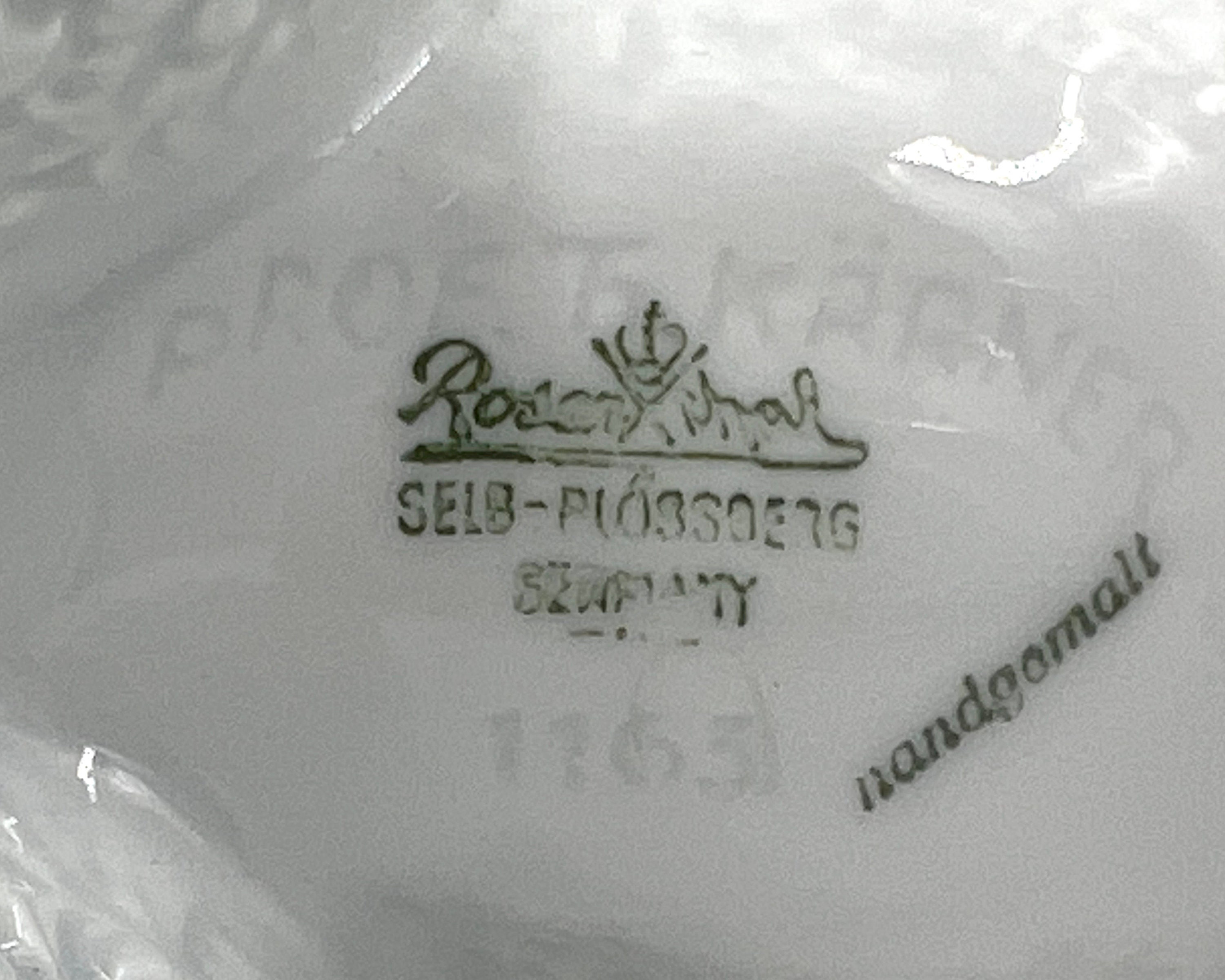 Vintage 1950s Rosenthal Porcelain Standard Poodle Dog Figurine Etsy