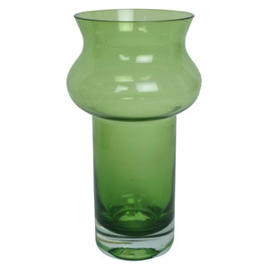 Vintage 60er Jahre Aseda Glasbruk Schweden Kunst Glas Vase von Bo Borgstrom