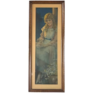 1923 Antike Mary Pickford Druck von Gene Pressler für Pompeian Beauty Produkte