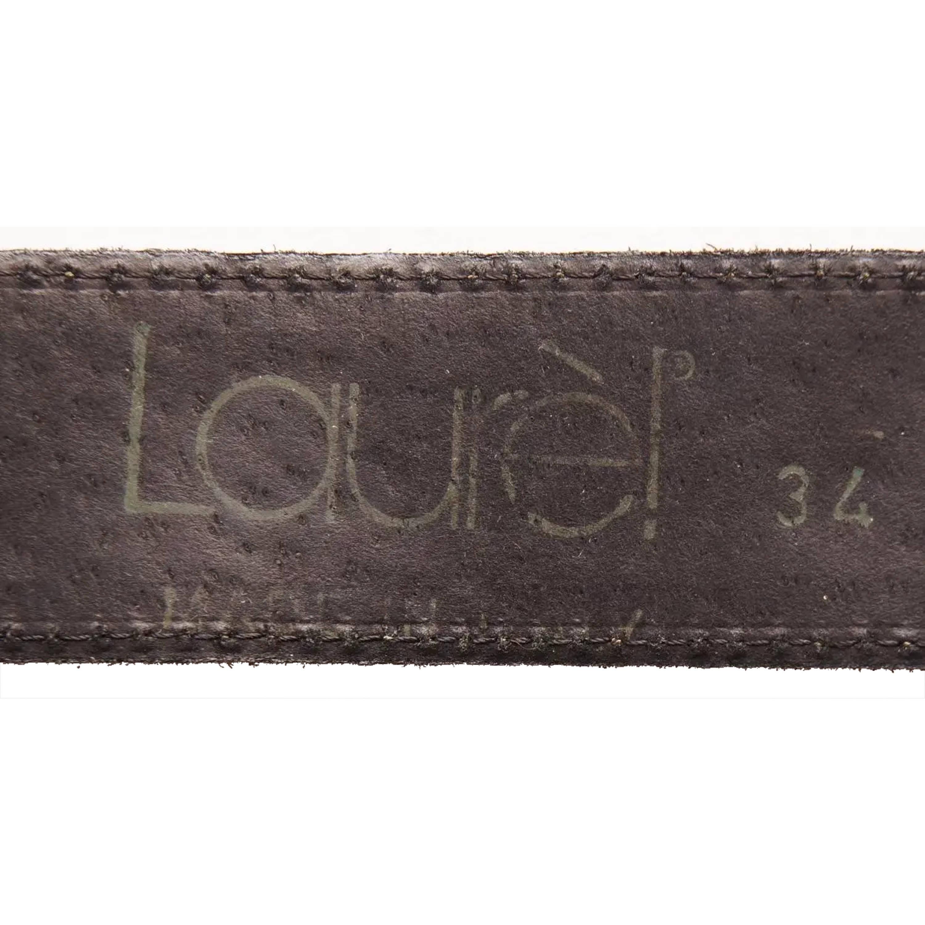 Vintage Laurèl (branch of Escada) Leather Belt Laurel Belt Buckle - Etsy main image 3