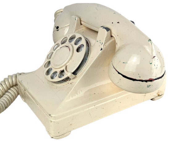 Vintage Northern Electric Rotary Telephone 302 1946 Metal Vintage Northern Electric Rotary Telephone 302 1946 Metal