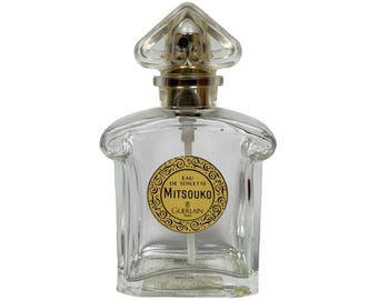 Vintage Mitsouko Perfume Bottle Empty 50ml Atomizer