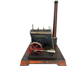 Vintage 1920s DC Doll & Cie Stationary Horizontal Steam Engine Model 333/5