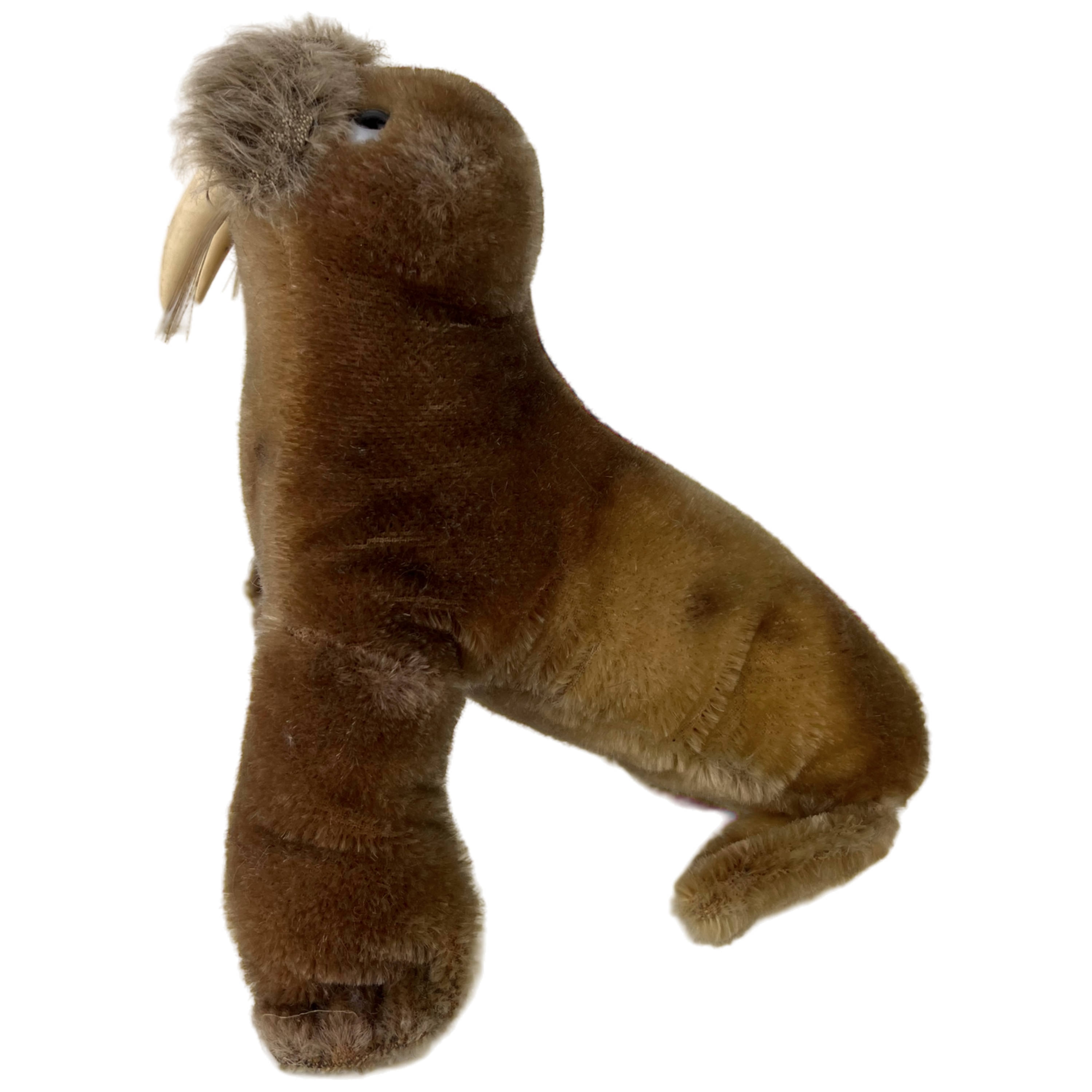 ヴィンテージ シュタイフ パディ セイウチ モヘア ぬいぐるみ アシカ