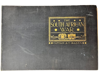 The South African War Book Captain AT Mahan 1st Edition 1900 Peter Fenelon Collier