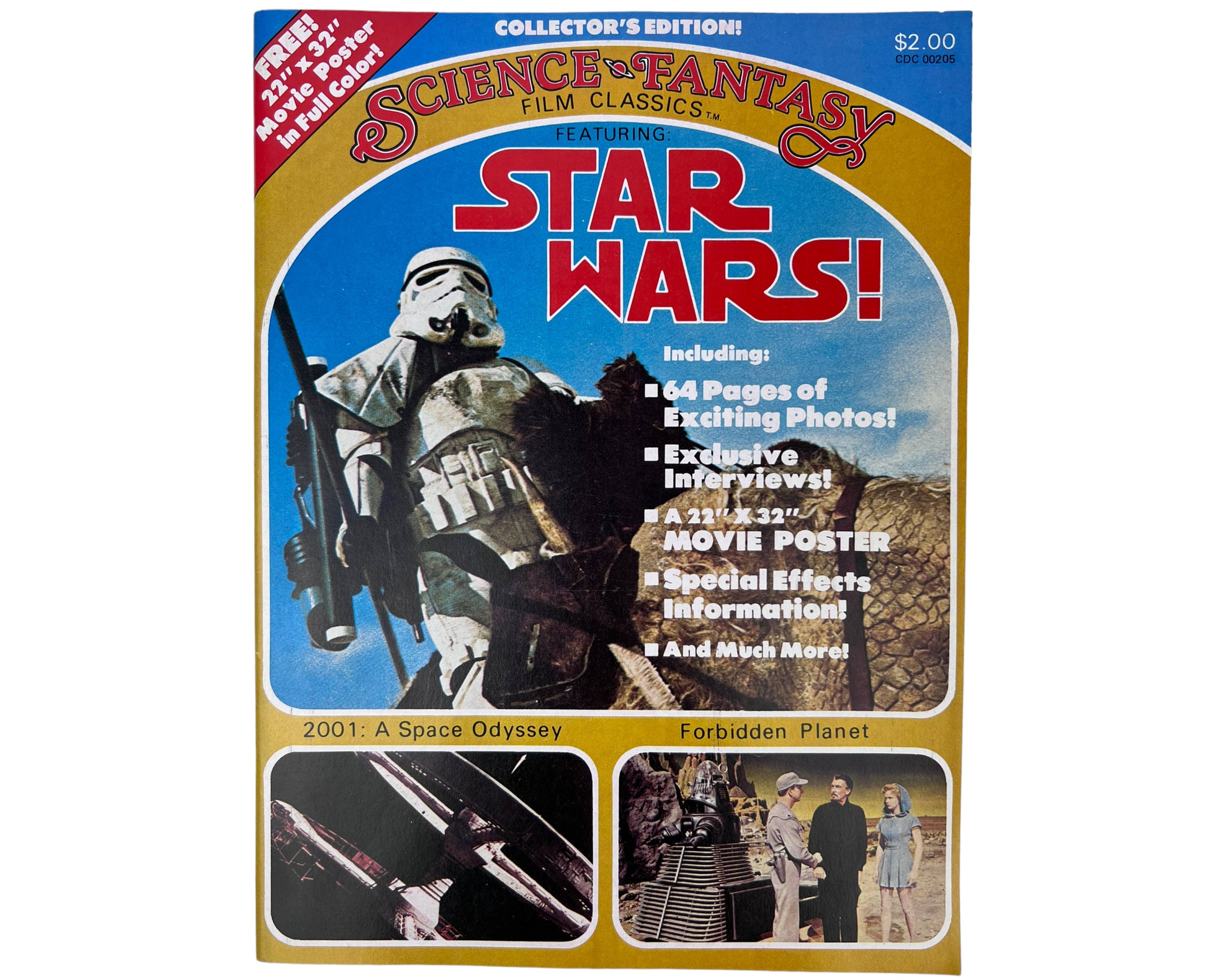1977 Science Fantasy Film Classics Magazine Star Wars Vol 1