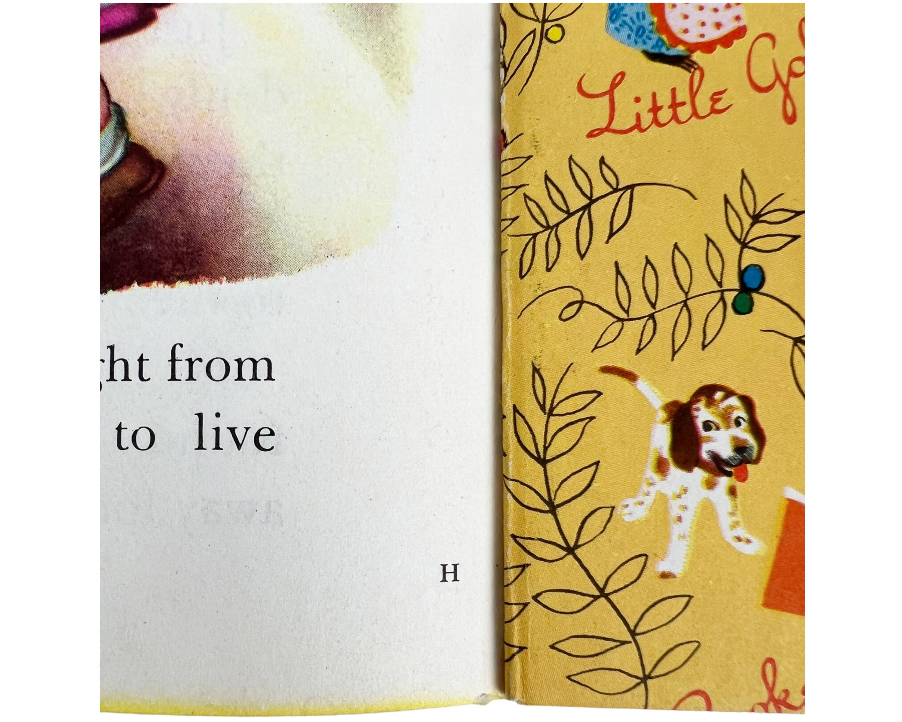 Hansel and Gretel Little Golden Book 1945 H Printing Fine 