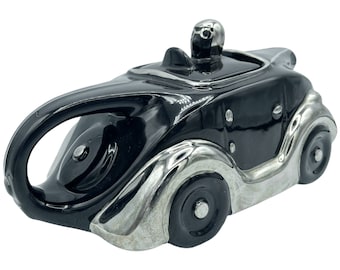 Vintage T42 Racing Car Teapot Sarsaparilla Deco Designs 1985 MIJ