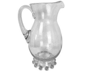 Vintage Imperial Glass Candlewick Saft oder Cocktail Krug 6 3/4 ”16 oz 400 19 HTF