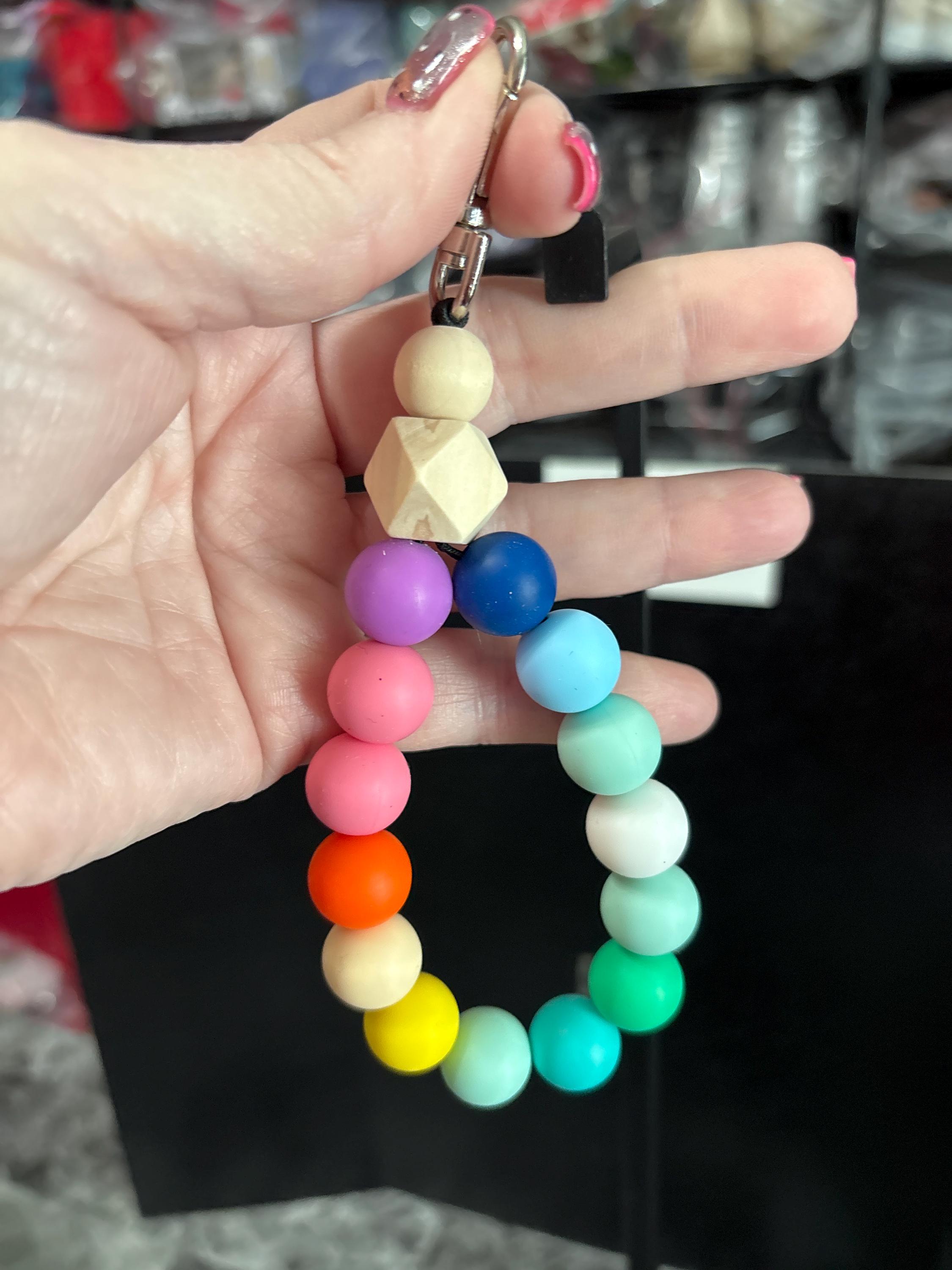 rainbow keychain